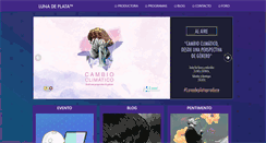 Desktop Screenshot of lunadeplata.tv